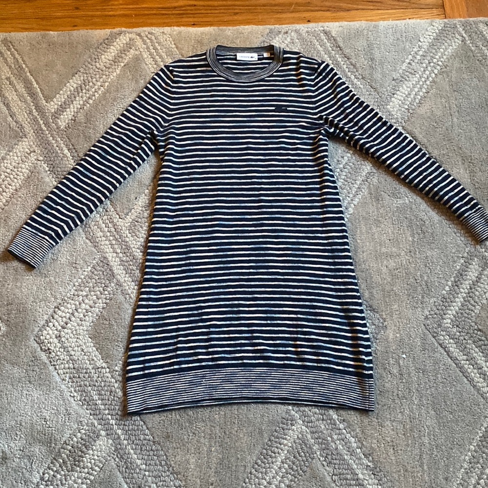 Lacoste wool blend dress size 40